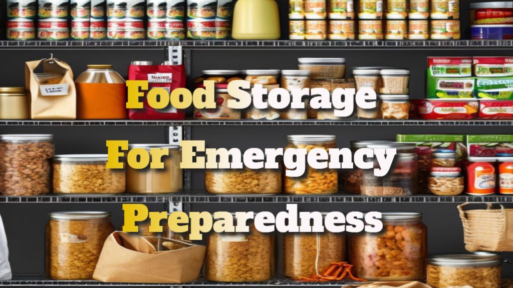 Food Storage Tips for Effective Emergency Preparedness