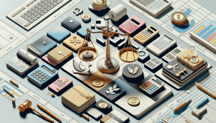 Consolidate Rent Arrears: A Vital Guide for Tenants | DCL A well-organized payment plan document on a desk alongside a calendar and financial graphs, symbolizing structured debt consolidation.