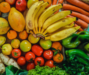 Fruits and vegetables