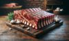 Garlic Crust Smoked Beef Ribs for Delicious Flavor