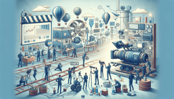 Video Content Production in Tiverton for Small Business: A small business in Tiverton creates engaging video content with stories and visuals to connect with viewers.